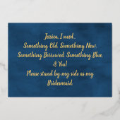 Ich konnte nicht sagen, dass ich ohne dich mache | folieneinladung (Rückseite)