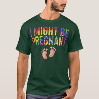 Ich könnte schwangere Schwangerschaft Ankündigung  T-Shirt
