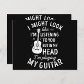 Ich könnte so aussehen, als höre ich dir Funny Gui (Vorne/Hinten)