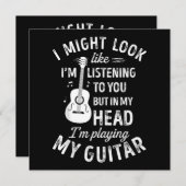 Ich könnte so aussehen, als höre ich dir Funny Gui (Vorne/Hinten)