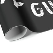 Ich könnte so aussehen, als höre ich dir Funny Gui Geschenkpapier (Rolleneckpunkt)