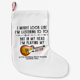 Ich könnte so aussehen, als höre ich dir Gitarre s Kleiner Weihnachtsstrumpf