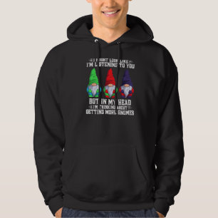 Ich könnte so aussehen, als höre ich dir zu, aber  hoodie
