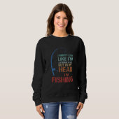Ich könnte so aussehen, als höre ich dir zu, aber sweatshirt (Vorne ganz)