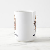 Ich könnte später Kaffee brauchen - Lazy Sloth Spa Kaffeetasse (Mittel)