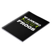 Ich könnte über Frösche reden Notizblock (Linke Seite)