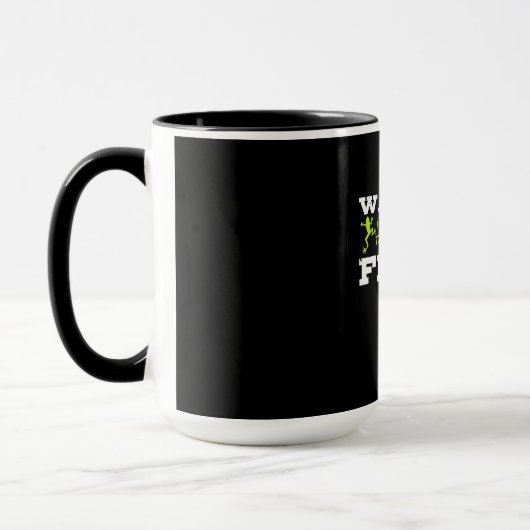 Ich könnte über Frösche reden Tasse (Links)
