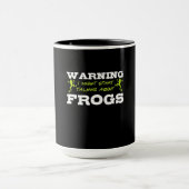 Ich könnte über Frösche reden Tasse (Zentrum)