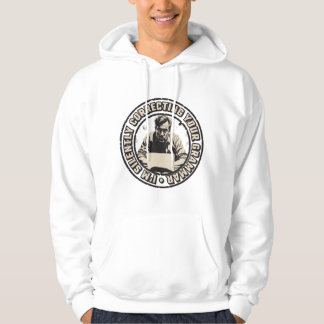 Ich korrigiere Ihre Grammatik schweigend Hoodie