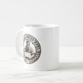 Ich korrigiere Ihre Grammatik schweigend Kaffeetasse (Vorderseite Links)