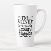 Ich korrigiere leise dein Grammatik Milchtasse (Rechts)