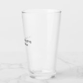 Ich korrigiere leise deine Grammatik Glas (Links)