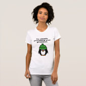 Ich korrigiere still Ihr Grammatik Penguin-Shirt T-Shirt (Vorne ganz)