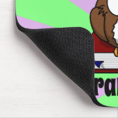 Ich korrigiere still Ihre Grammatik Mousepad (Ecke)