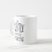 Ich korrigiere stillschweigend Ihre Grammatik - Ka Kaffeetasse (Vorderseite Links)