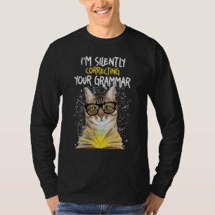 Ich korrigiere stillschweigend Ihre Grammatik - Ka T-Shirt