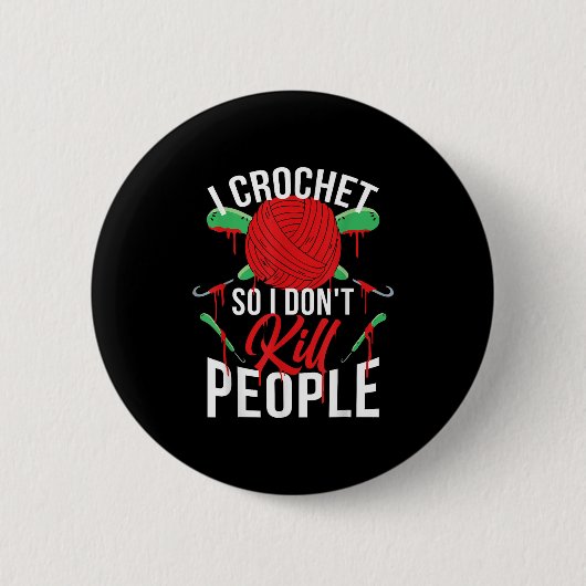 Ich kreuze also Leute nicht Button (Vorderseite)