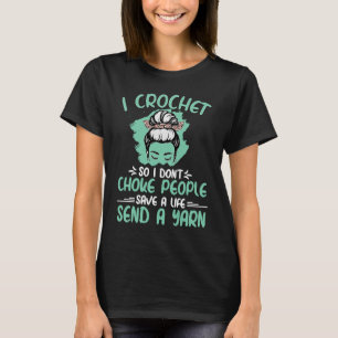 Ich kreuze also nicht Leute, Oma Mama Croc T-Shirt