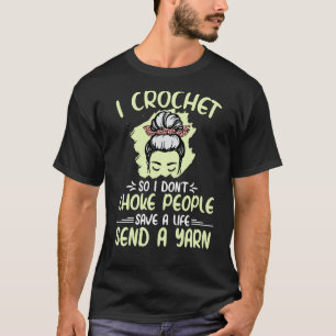 Ich kreuze also nicht Leute, Oma Mama Croc T-Shirt