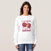 Ich kreuze also nicht sweatshirt (Vorne ganz)