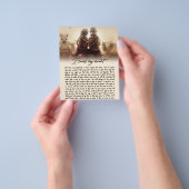 Ich kreuze mein Herz, goldenes Jubiläumsgeschenk Flyer (Gruppe)