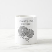 Ich kreuze, um zu vermeiden, dass sich humorvoll a kaffeetasse (Mittel)
