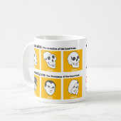 Ich ❤️ Kritisches Denken Kaffeetasse (Vorderseite Links)