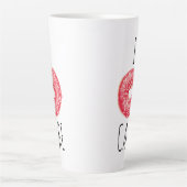 Ich Kümmer Mich Nicht Kunst Milchtasse (Vorderseite)