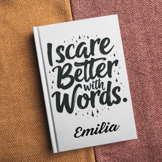 Ich kümmere mich besser um Worte Individuelle Name Notizblock