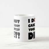 Ich Kümmere Mich Nicht Lustiger Becher oder Reiseb Kaffeetasse (Mittel)