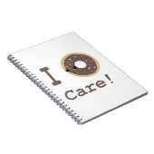 Ich kümmere mich nicht um Schokolade! Notizblock (Rechte Seite)