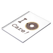 Ich kümmere mich nicht um Schokolade! Notizblock (Linke Seite)