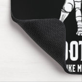 Ich kümmere mich nur um meinen Fußball und wie 3 L Mousepad (Ecke)