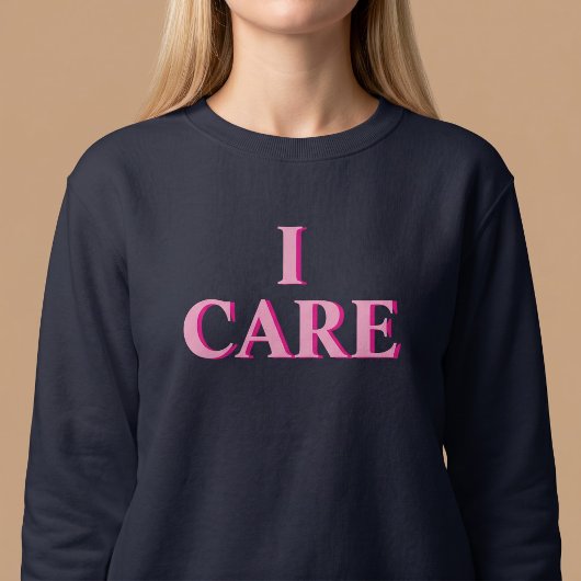 ICH KÜMMERE MICH SWEATSHIRT