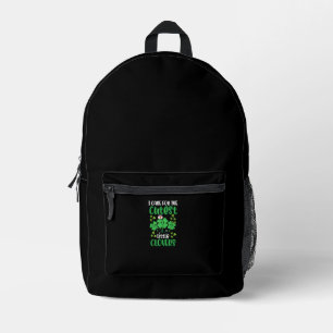 Ich kümmere mich um die Niedlichen Clouden Nurse S Bedruckter Rucksack
