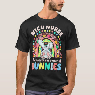 Ich kümmere mich um die Niedlichsten Bunnies Nicu  T-Shirt