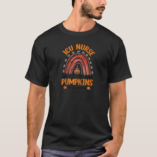 Ich kümmere mich um die Niedlichsten Pumpkins ICU  T-Shirt (Vorderseite)