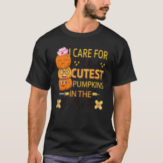 Ich kümmere mich um die süßesten Kürbisse auf der T-Shirt