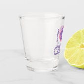 Ich kümmere mich um niedliche Kawaii lustige Donut Schnapsglas (Links)