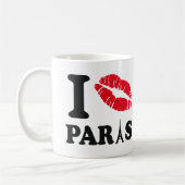 Ich küsse Paris Kaffeetasse (Links)