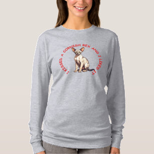 Ich küsste eine Cornisch Rex Katze T-Shirt
