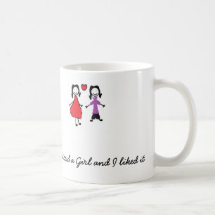 Ich küsste eine Mädchenlesbe Tasse