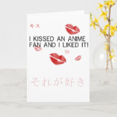 Ich küsste einen Animefan und ich mochte es Karte (Gelbe Blume)