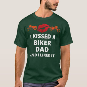 Ich küsste einen Biker und ich mochte es witzig Bi T-Shirt
