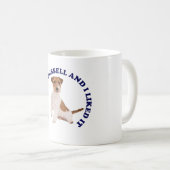 Ich küsste einen Jack Russell Kaffeetasse (VorderseiteRechts)