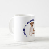 Ich küsste einen Jack Russell Kaffeetasse (Vorderseite Links)