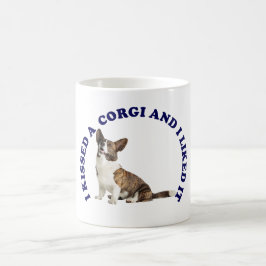 Ich küsste einen Kardigan Welsh Corgi Kaffeetasse