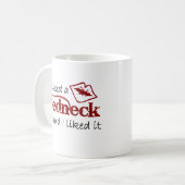 Ich küsste einen Rednecken! Kaffeetasse (Vorderseite Links)