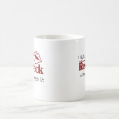 Ich küsste einen Rednecken! Kaffeetasse (Mittel)