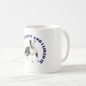 Ich küsste einen Staffy Kaffeetasse (VorderseiteRechts)